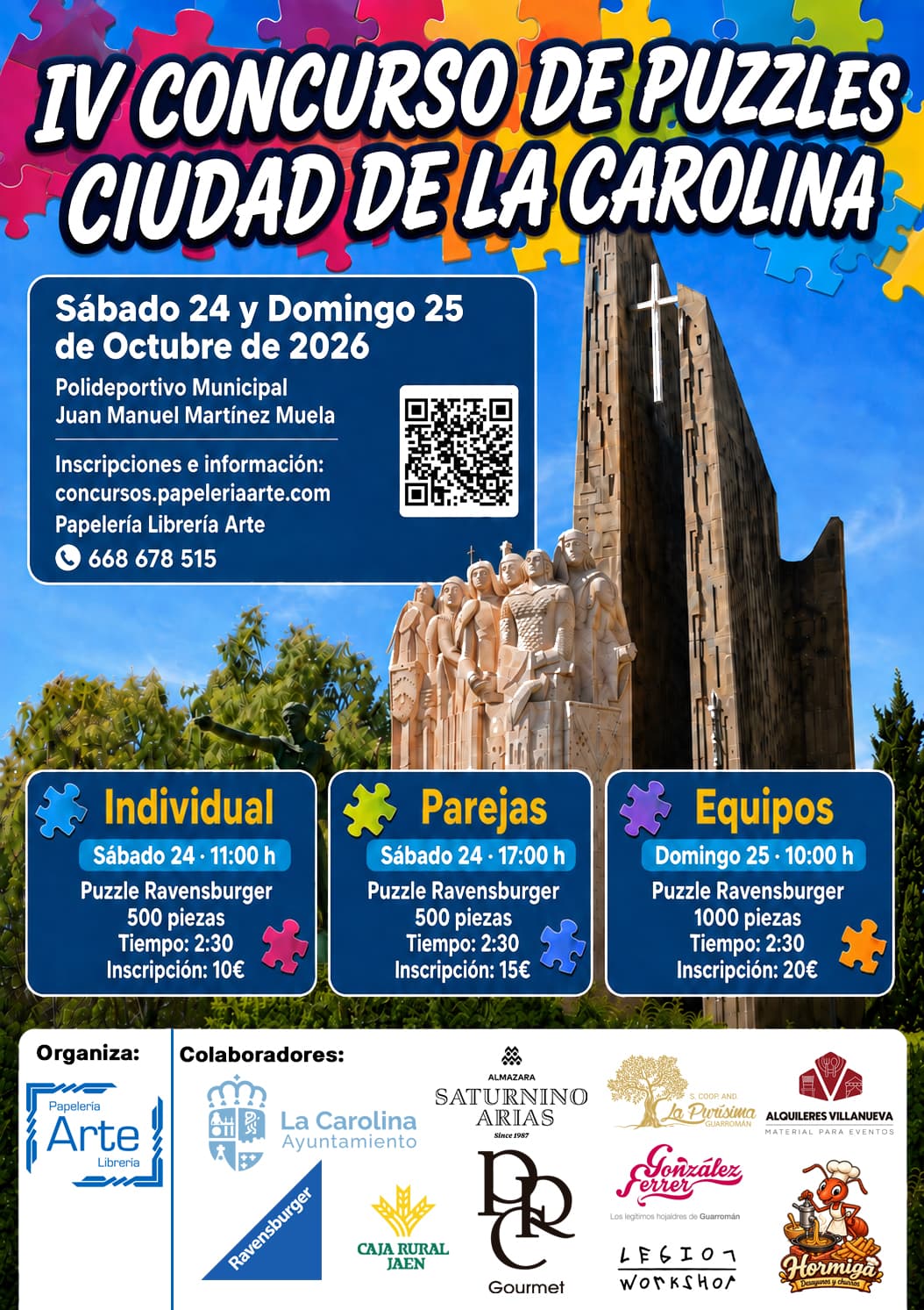IV Concurso de Puzzles «Ciudad de La Carolina»