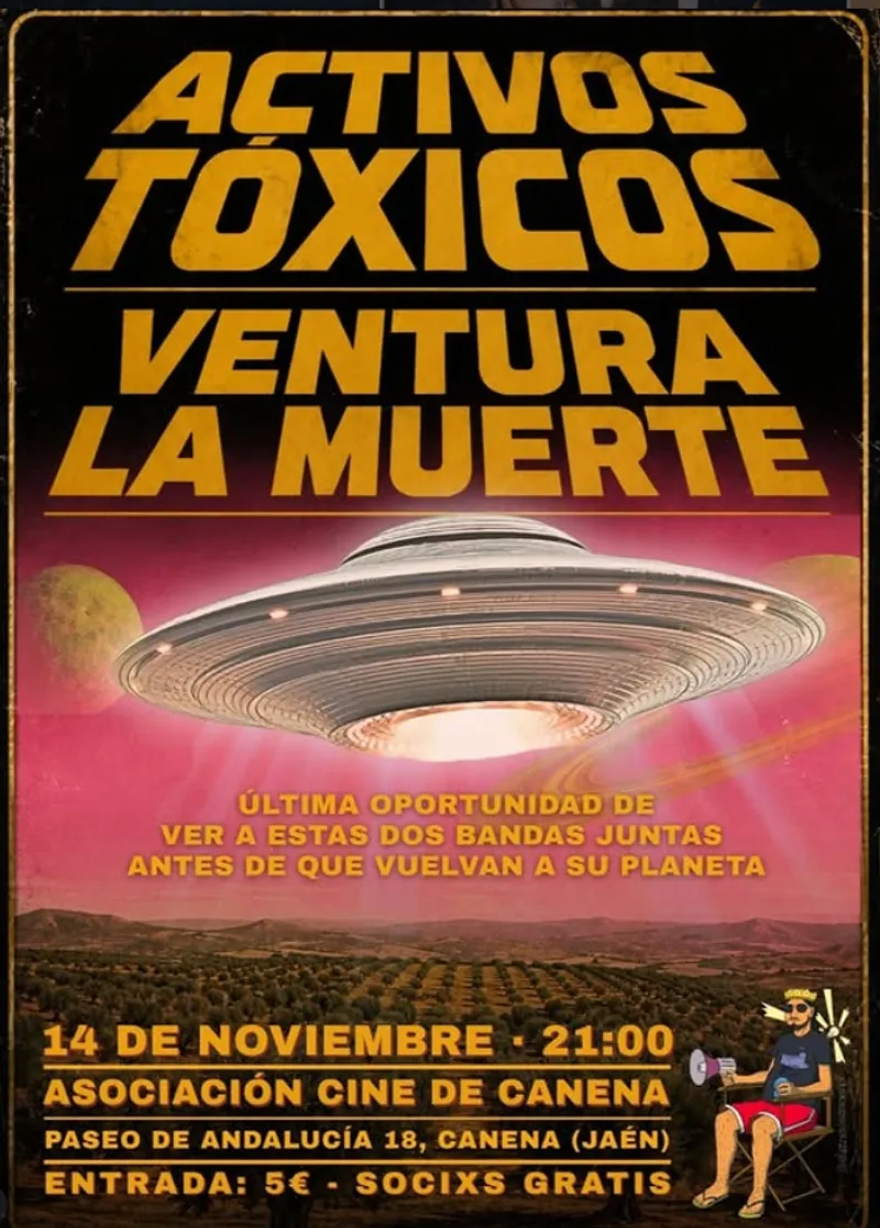 Concierto: Activos Tóxicos + Ventura La Muerte