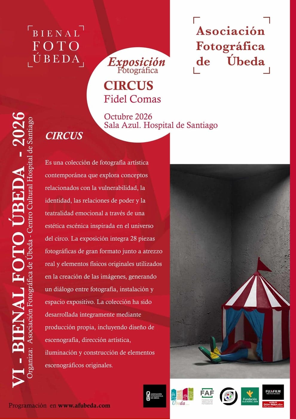Exposición «CIRCUS», de Fidel Comas (VI Bienal FotoÚbeda)