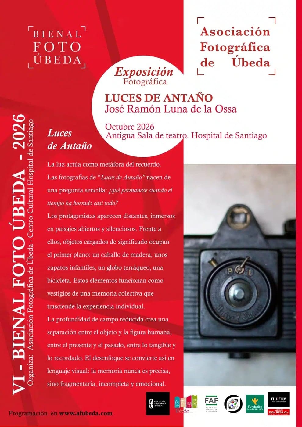 Exposición «Luces de Antaño», de José Ramón Luna de la Ossa (VI Bienal FotoÚbeda)