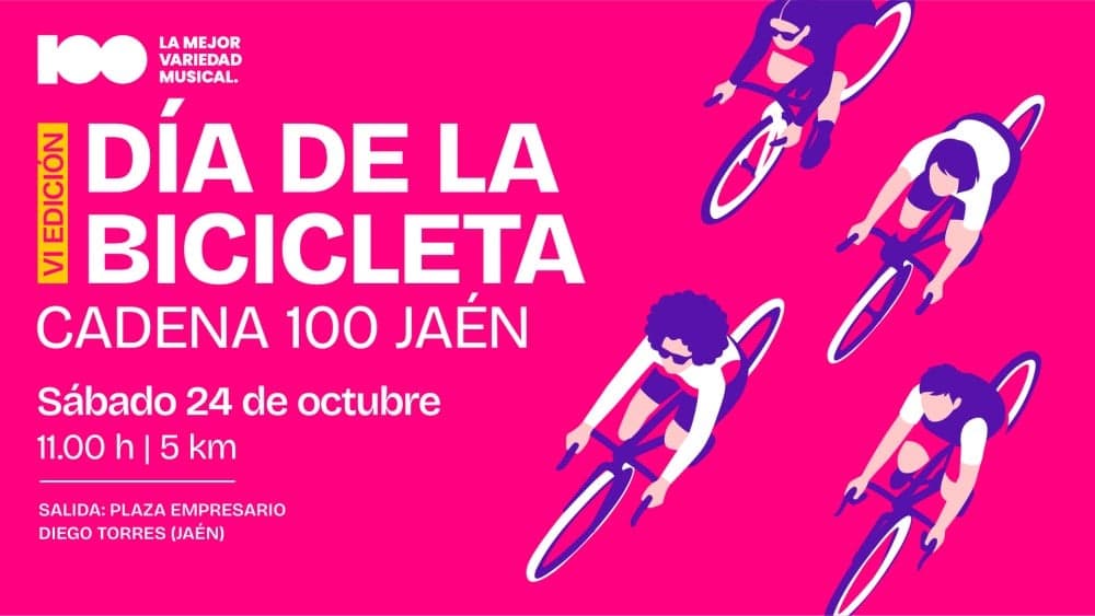 VI Día de la Bicicleta Cadena 100 Jaén