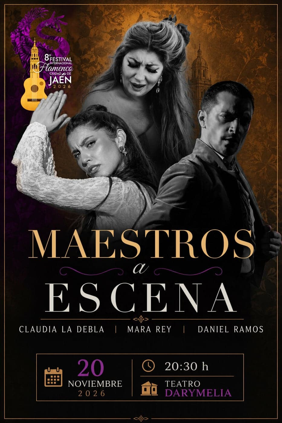Maestros a Escena, con Claudia La Debla, Mara Rey y Daniel Ramos