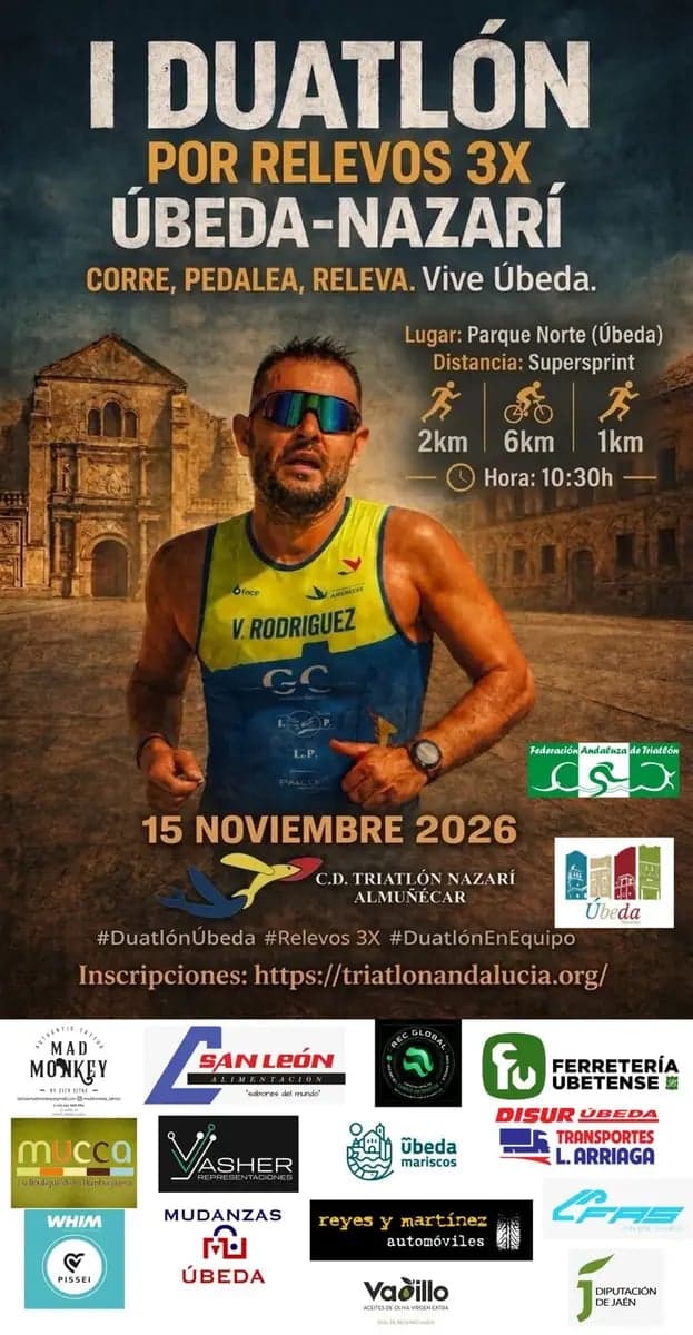 I Duatlón por Relevos 3x Úbeda-Nazarí