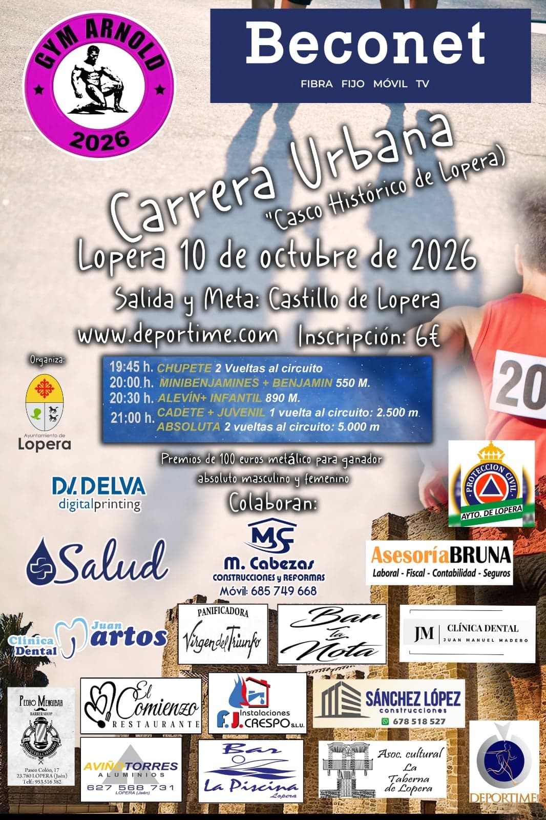 Carrera Urbana Casco Histórico de Lopera