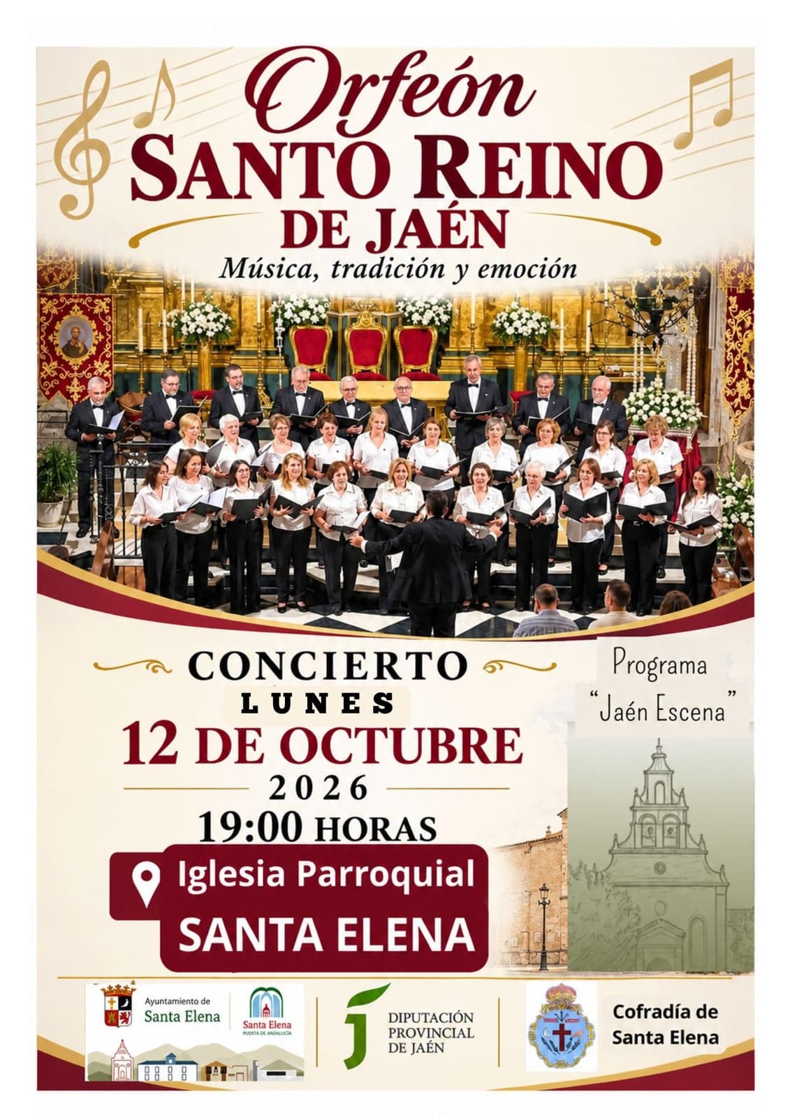 Concierto del Orfeón Santo Reino de Jaén (Santa Elena)