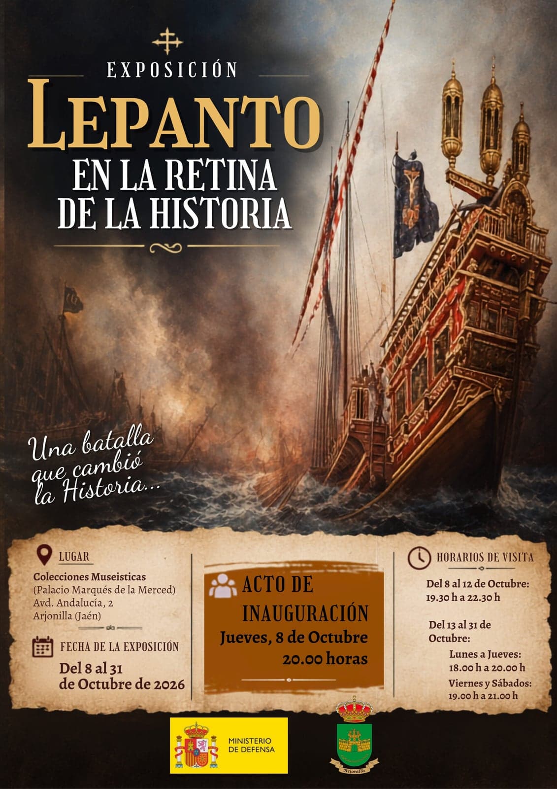 Exposición «Lepanto en la retina de la historia» (Arjonilla)