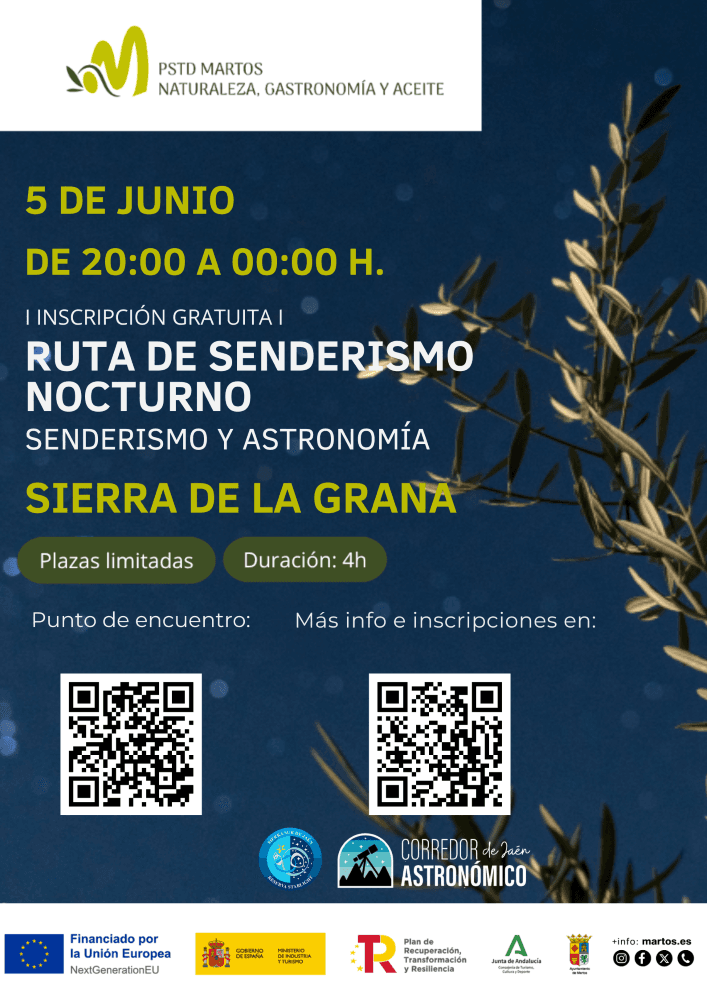 Ruta astroturismo - Peña de Martos