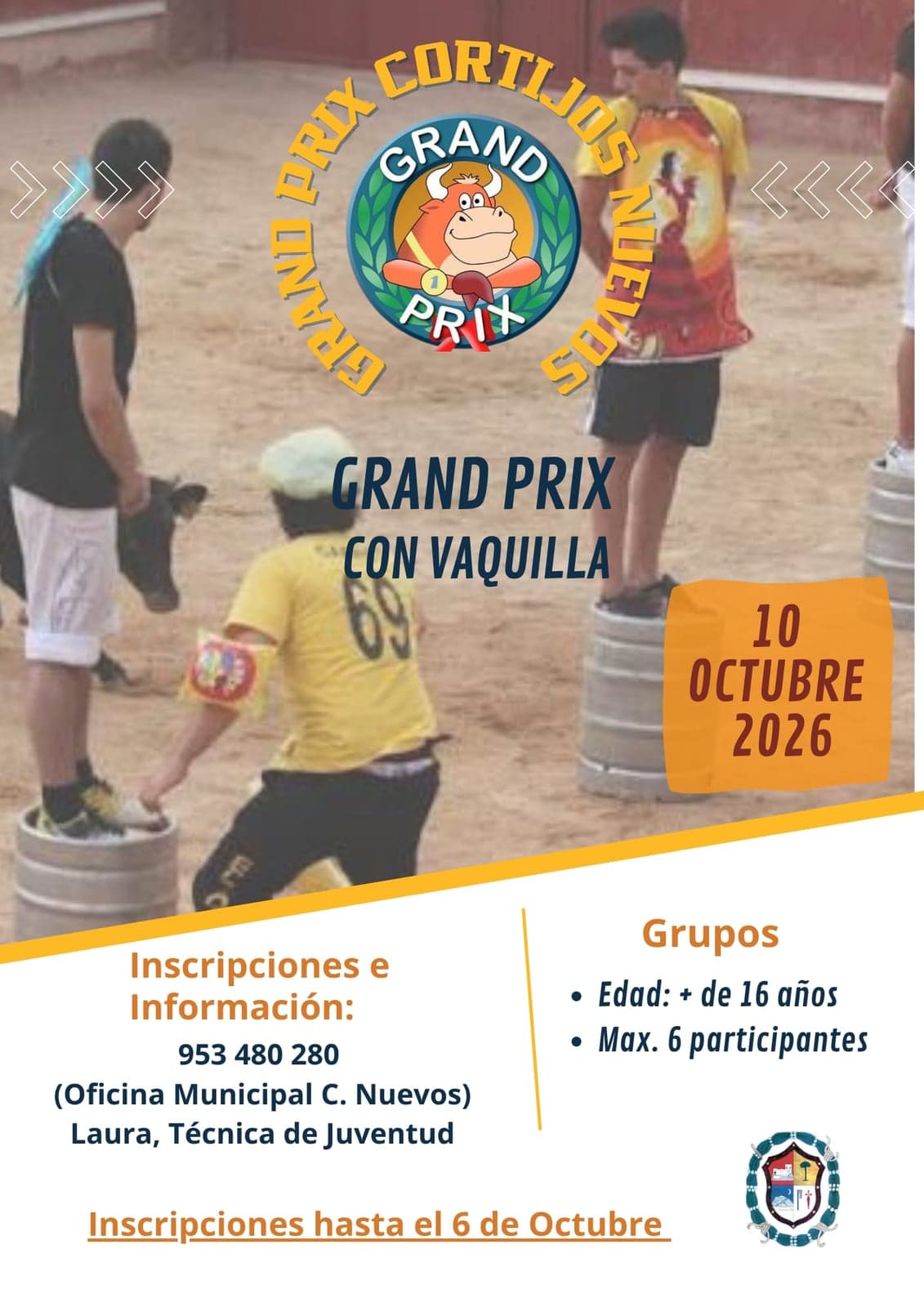 Grand Prix con vaquilla en Cortijos Nuevos
