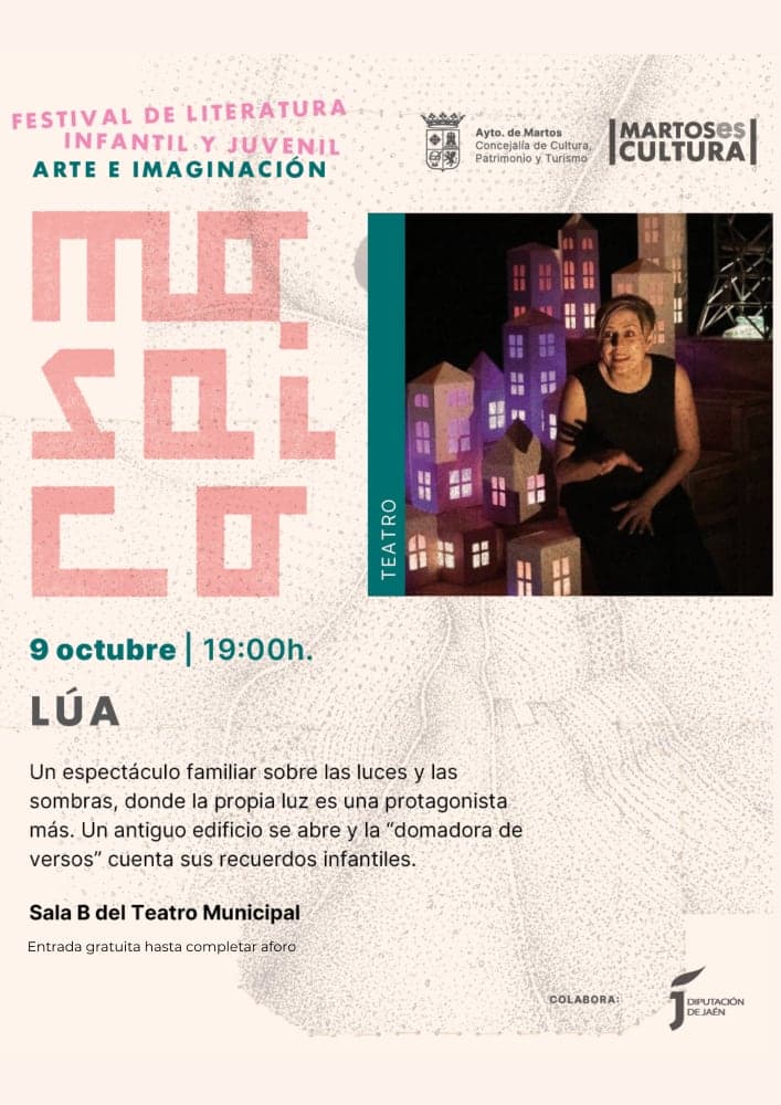 «Lúa», espectáculo familiar de luces y sombras (Martos)