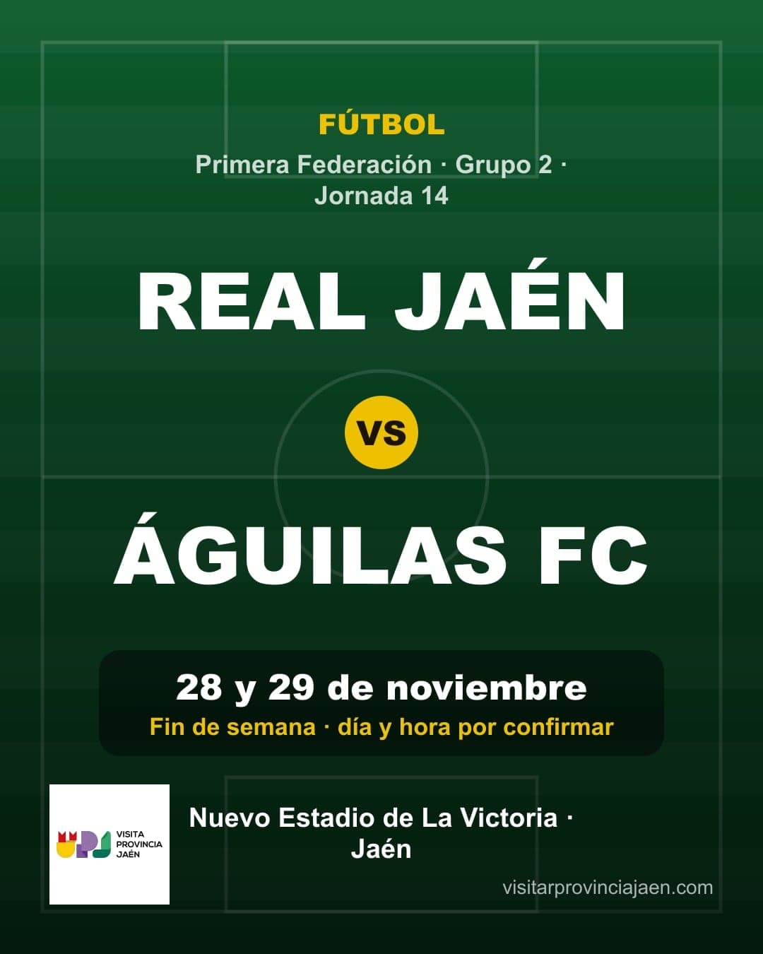 Real Jaén – Águilas FC (Primera Federación)