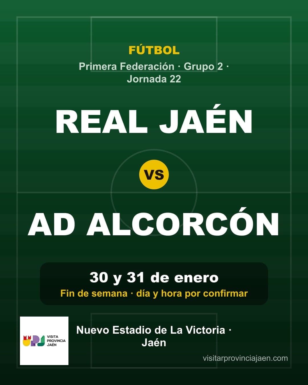 Real Jaén – AD Alcorcón (Primera Federación)