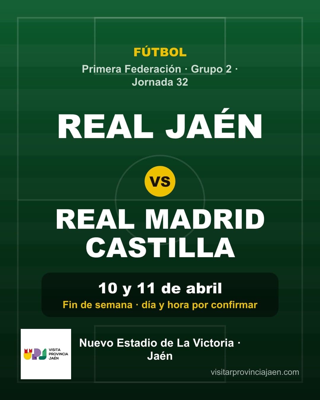 Real Jaén – Real Madrid Castilla (Primera Federación)