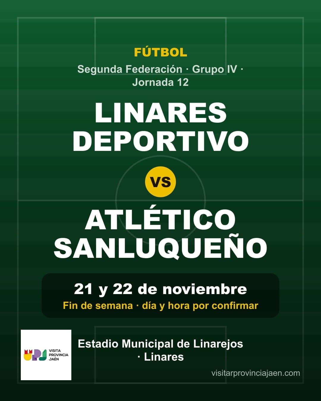 Linares Deportivo – Atlético Sanluqueño (Segunda Federación)