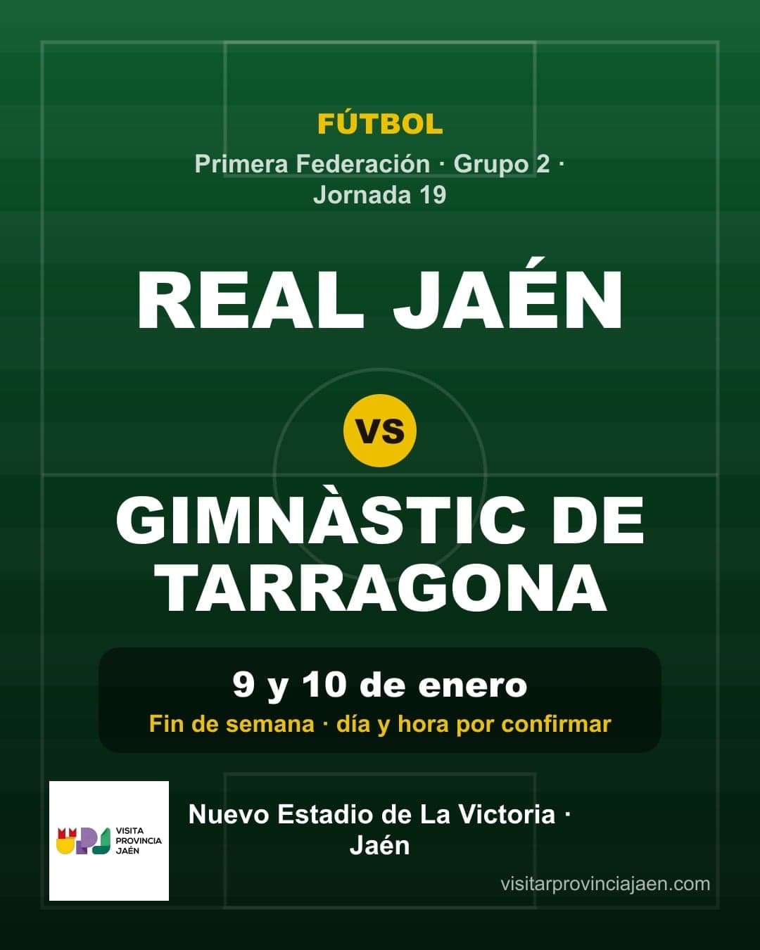 Real Jaén – Gimnàstic de Tarragona (Primera Federación)