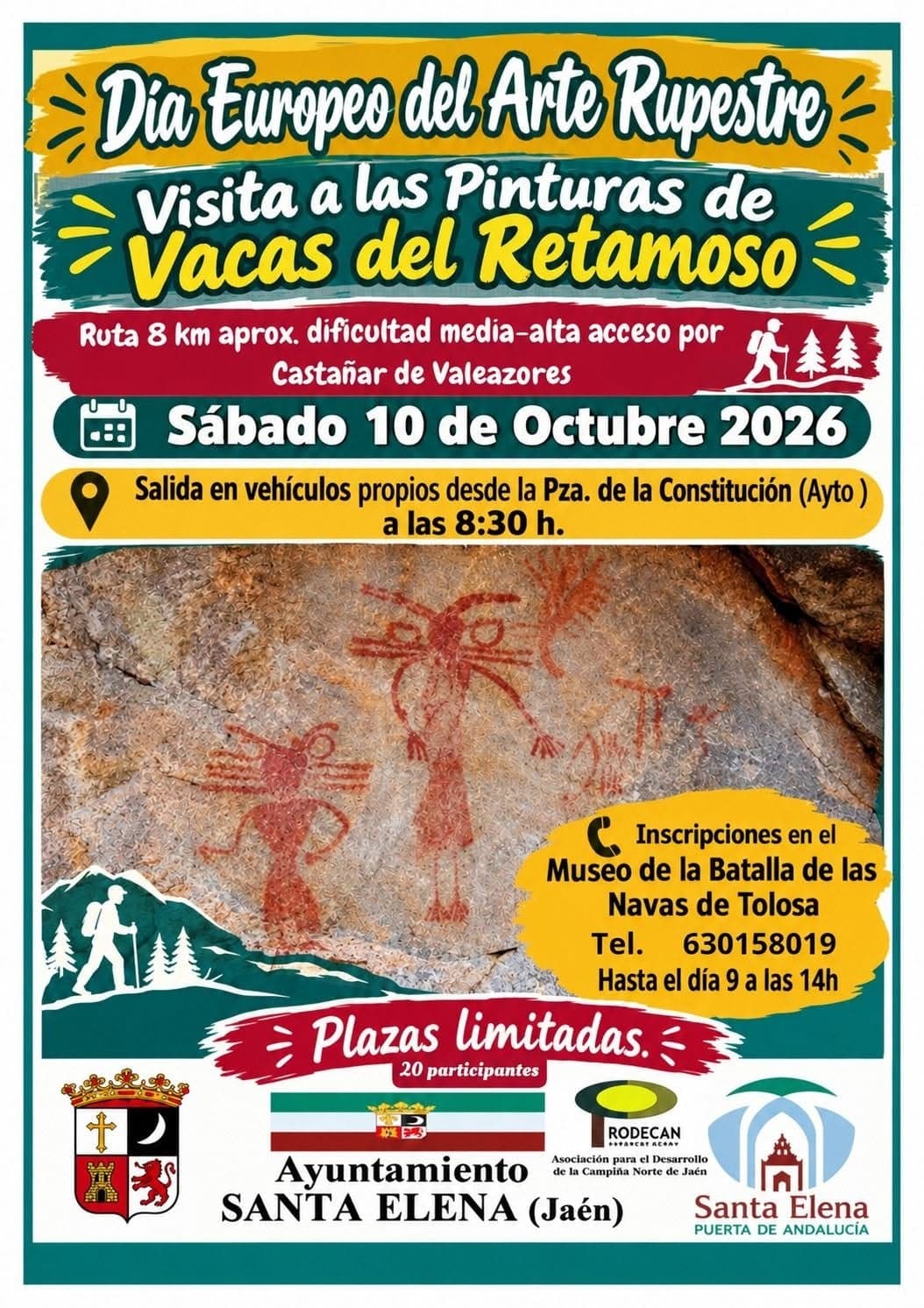 Día Europeo del Arte Rupestre: ruta a Vacas del Retamoso (Santa Elena)