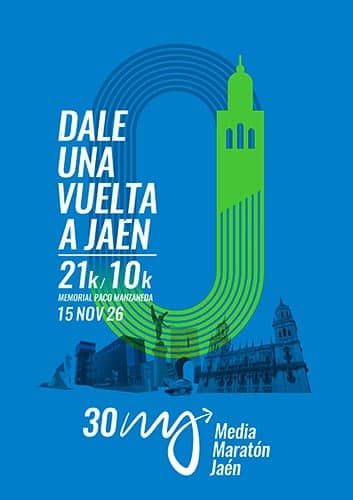XXX Media Maratón Ciudad de Jaén 2026