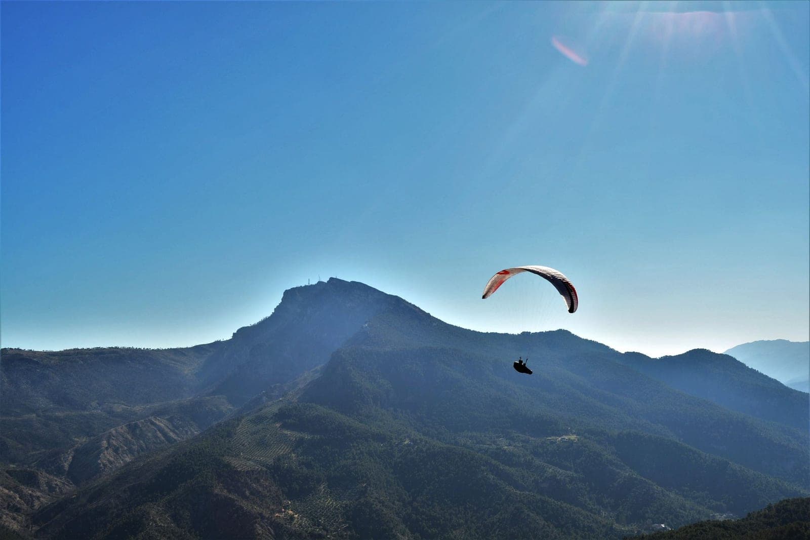 Vuelo en parapente biplaza desde el Yelmo