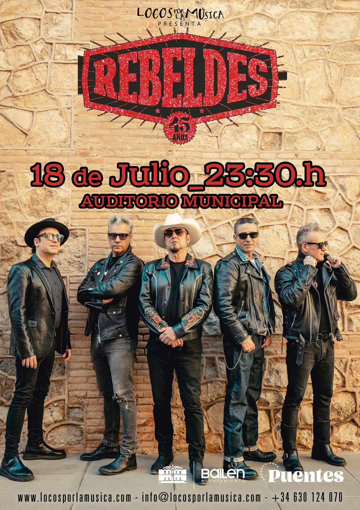 CARTEL REBELDES 2024 Bailen