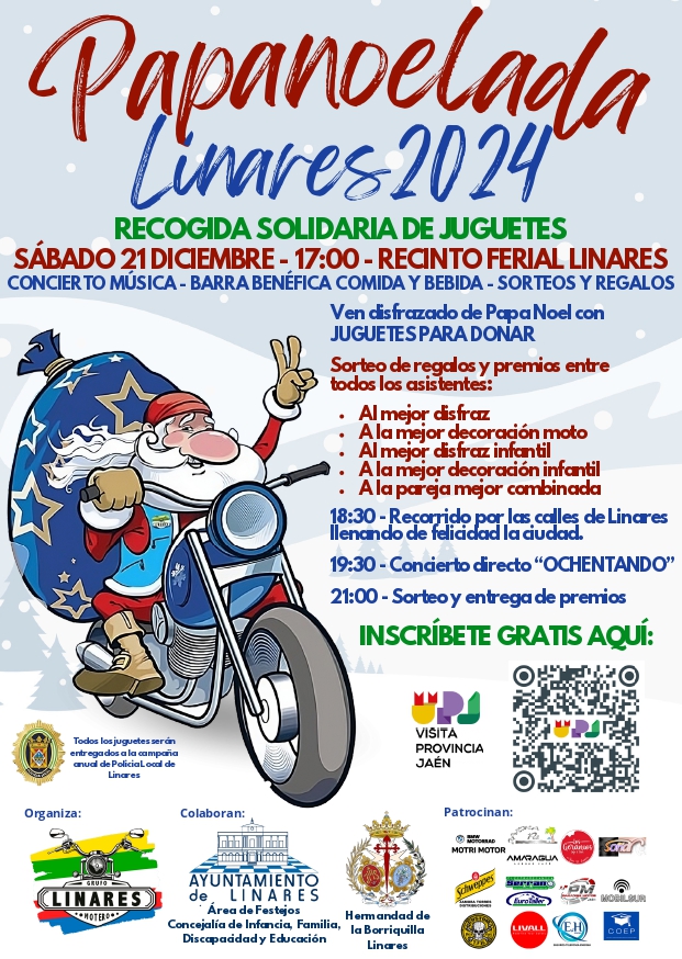 CARTEL DEFINITIVO PAPANOELADA SOLIDARIA QR page 0001