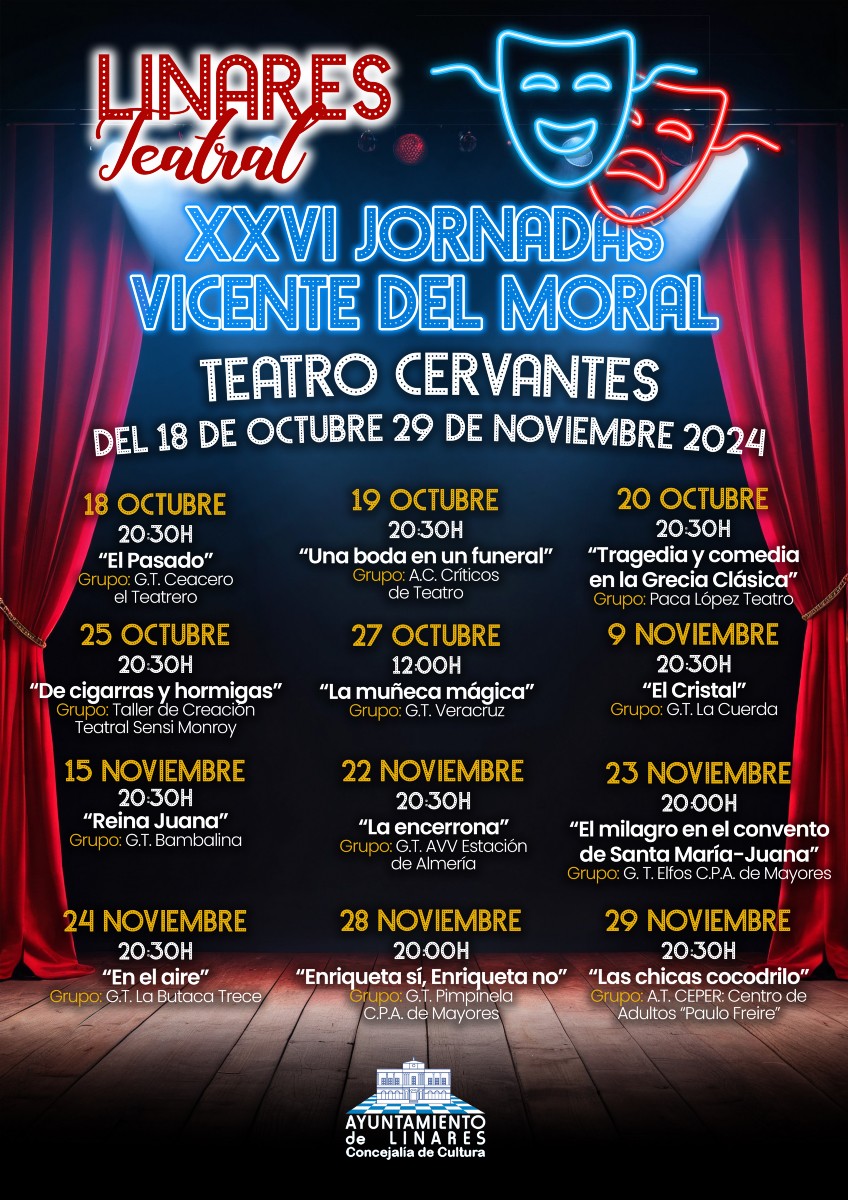 XXVI Jornadas Vicente del Moral Linares teatral