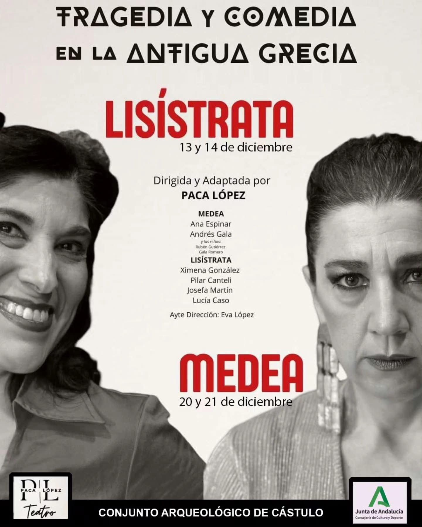Lisístrata y Medea - Tragedia y Comedia en la Antigua Grecia lisistrata event