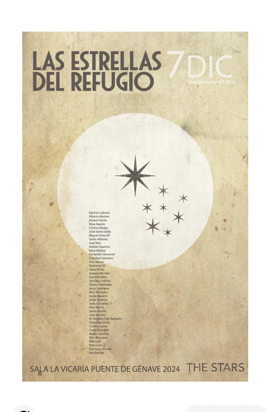 Exposicion Las Estrellas del Refugio 1