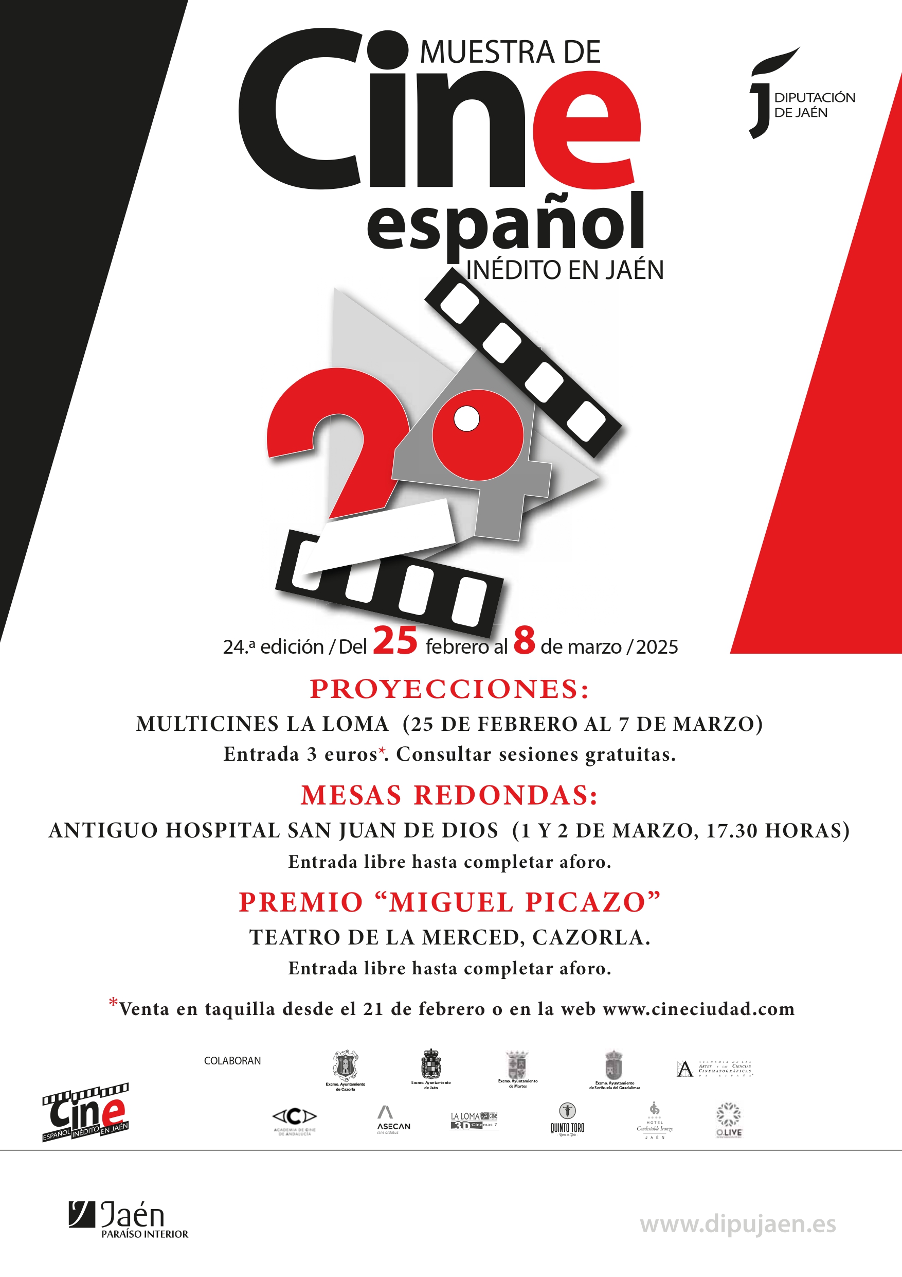 24a Muestra de Cine Espanol Inedito en Jaen