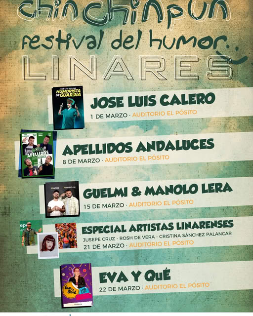 Chin Chin Chin. Festival del Humor de Linares