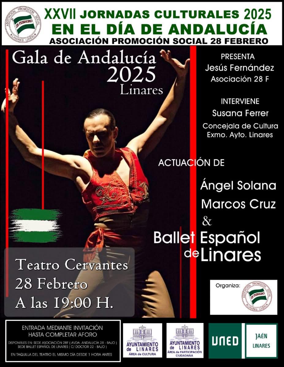 Gala de Andalucia 2025 Teatro Cervantes