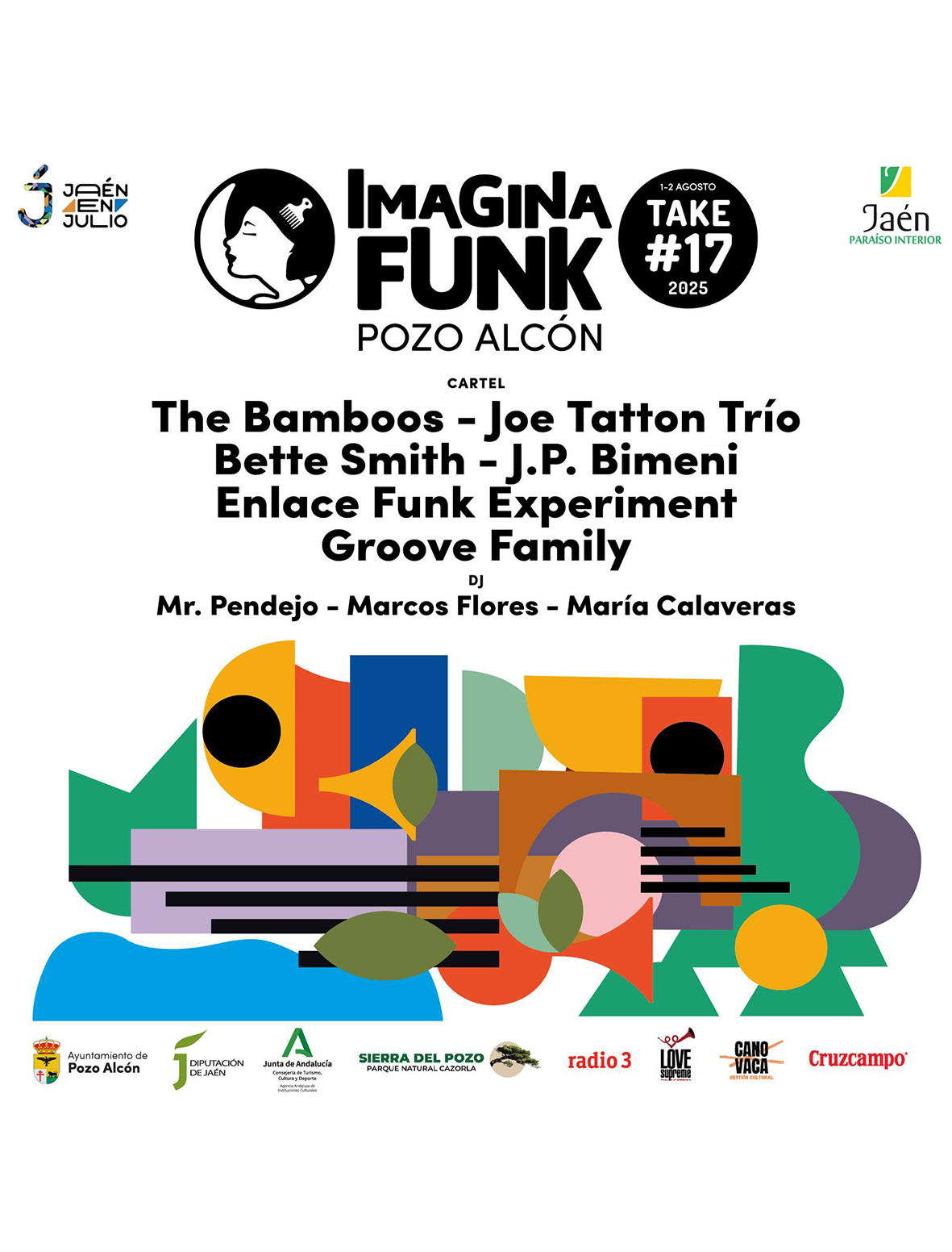 Jaén en Julio '25: Imagina Funk IMAGINA FUNK