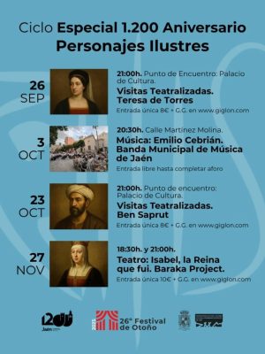 1200 aniversario personajes ilustres