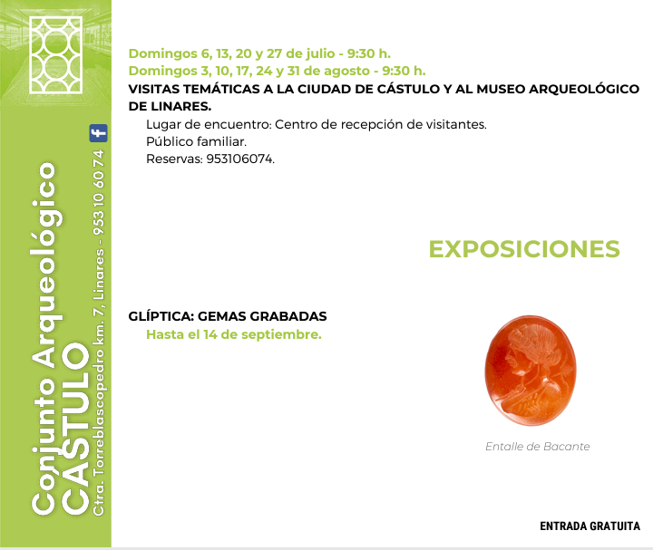 Verano cultural en Castulo