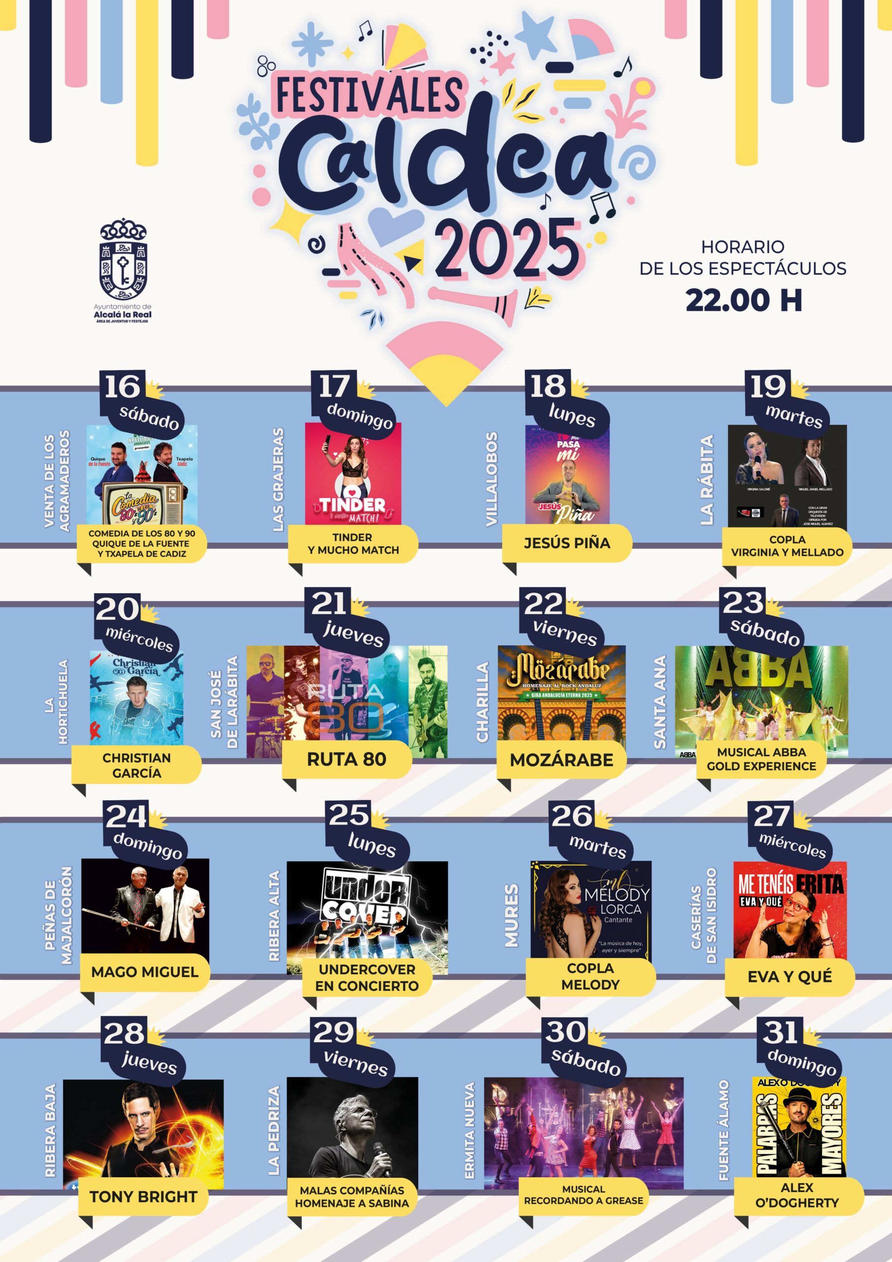 Festival Caldea 2025 caldea alcala la real