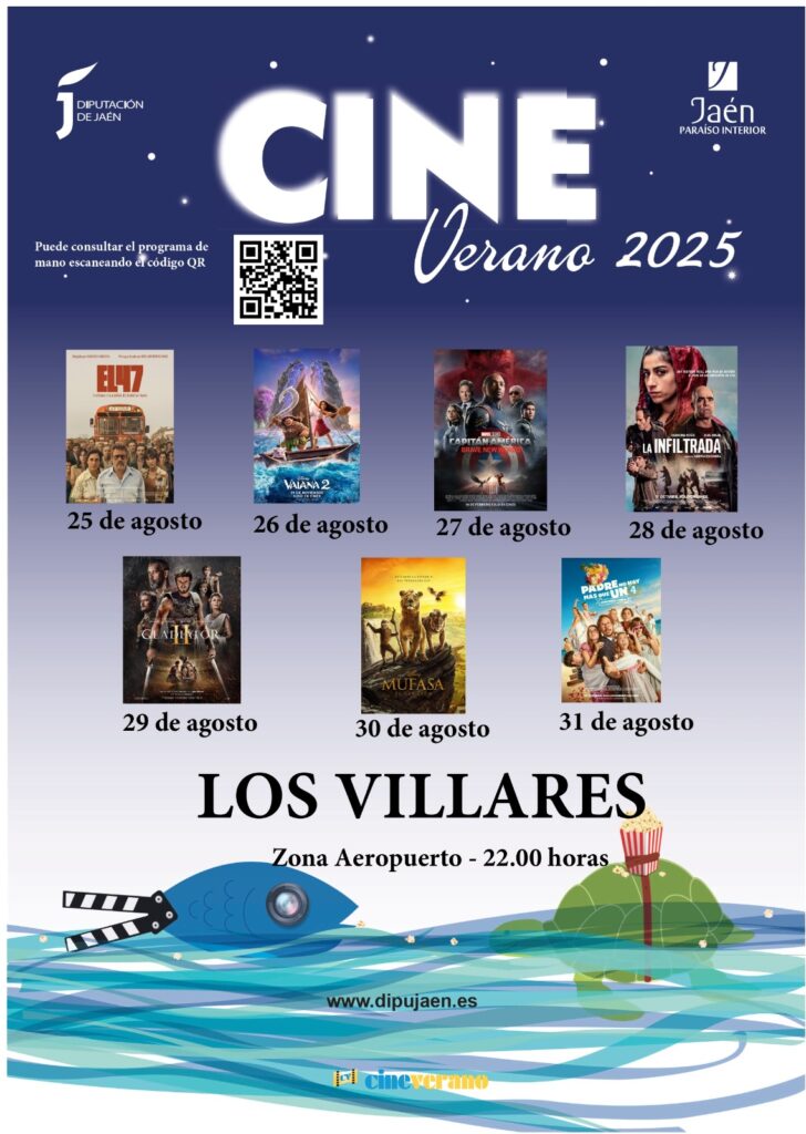 Cine de Verano de Los Villares cine verano los villares