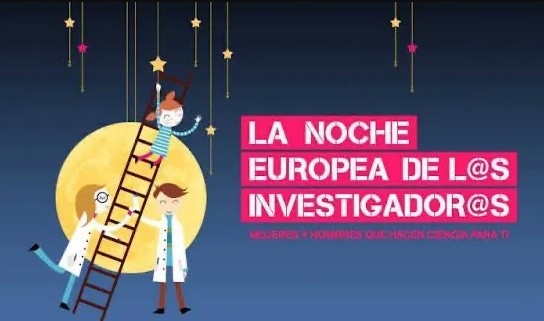 La Noche Europea de los Investigadores en el Paseo de Linarejos la noche de los investigadores