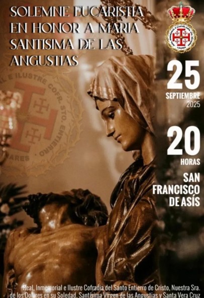 Solemne Eucaristía en honor a María Santísima de las Angustias rosario de la aurora 2