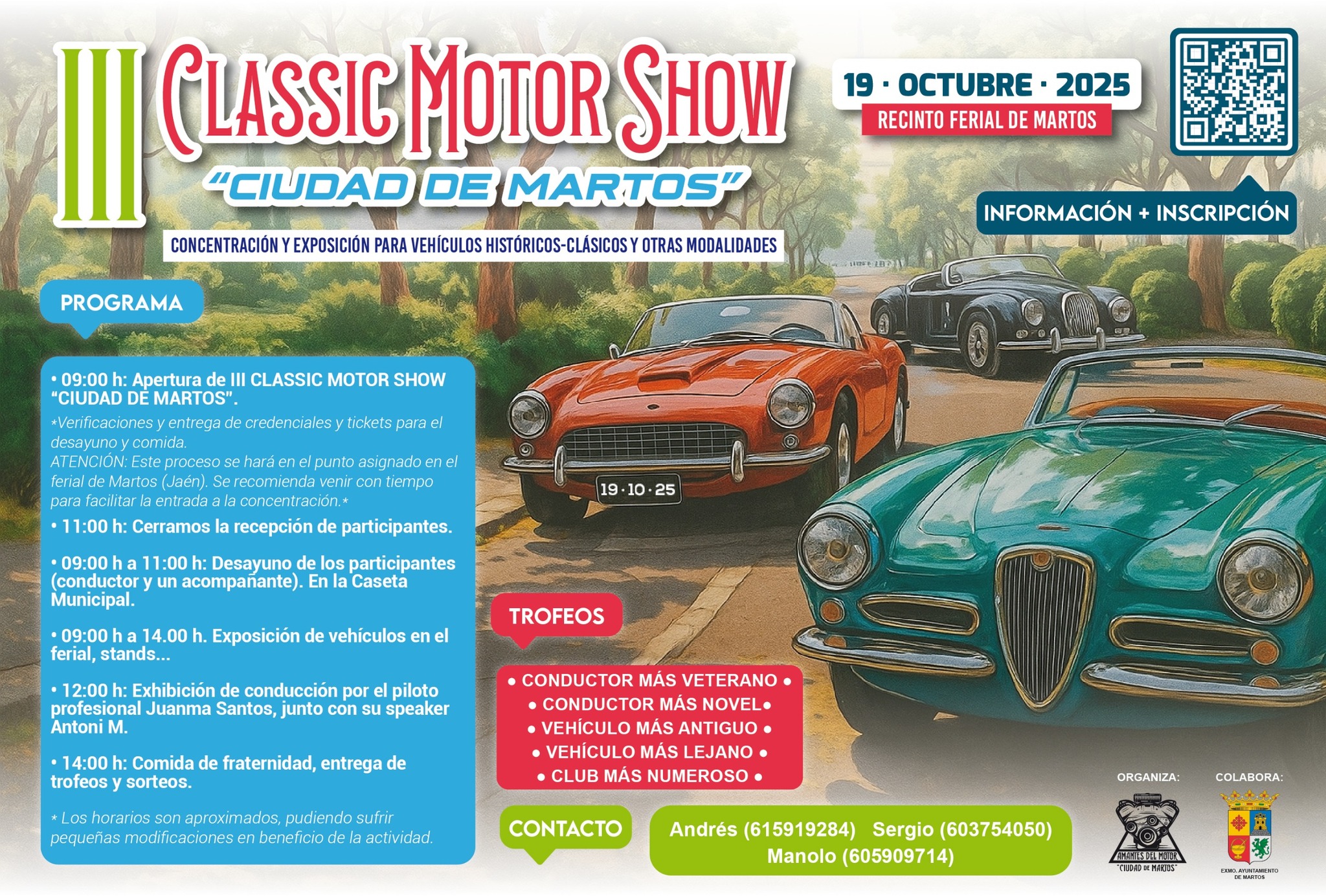III Classic Motor Show "Ciudad de Martos" clasic motor