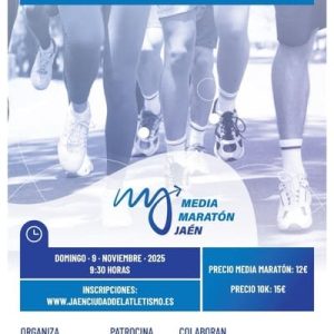 medio maraton jaen 2025