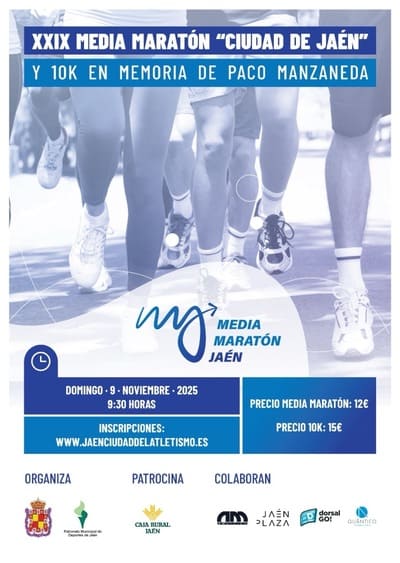 Media Maratón Jaén medio maraton jaen 2025