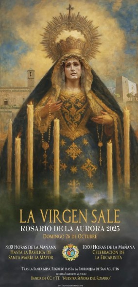Rosario de la Aurora- Virgen del Rosario rosario de la aurora