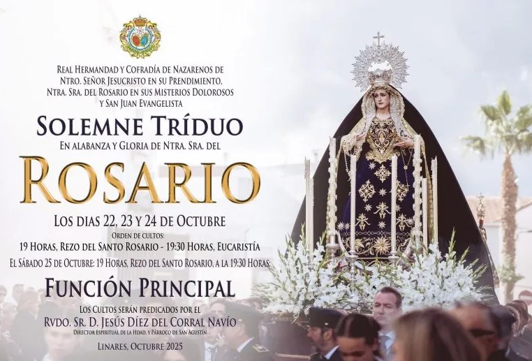solemne triduo a la virgen del rosario