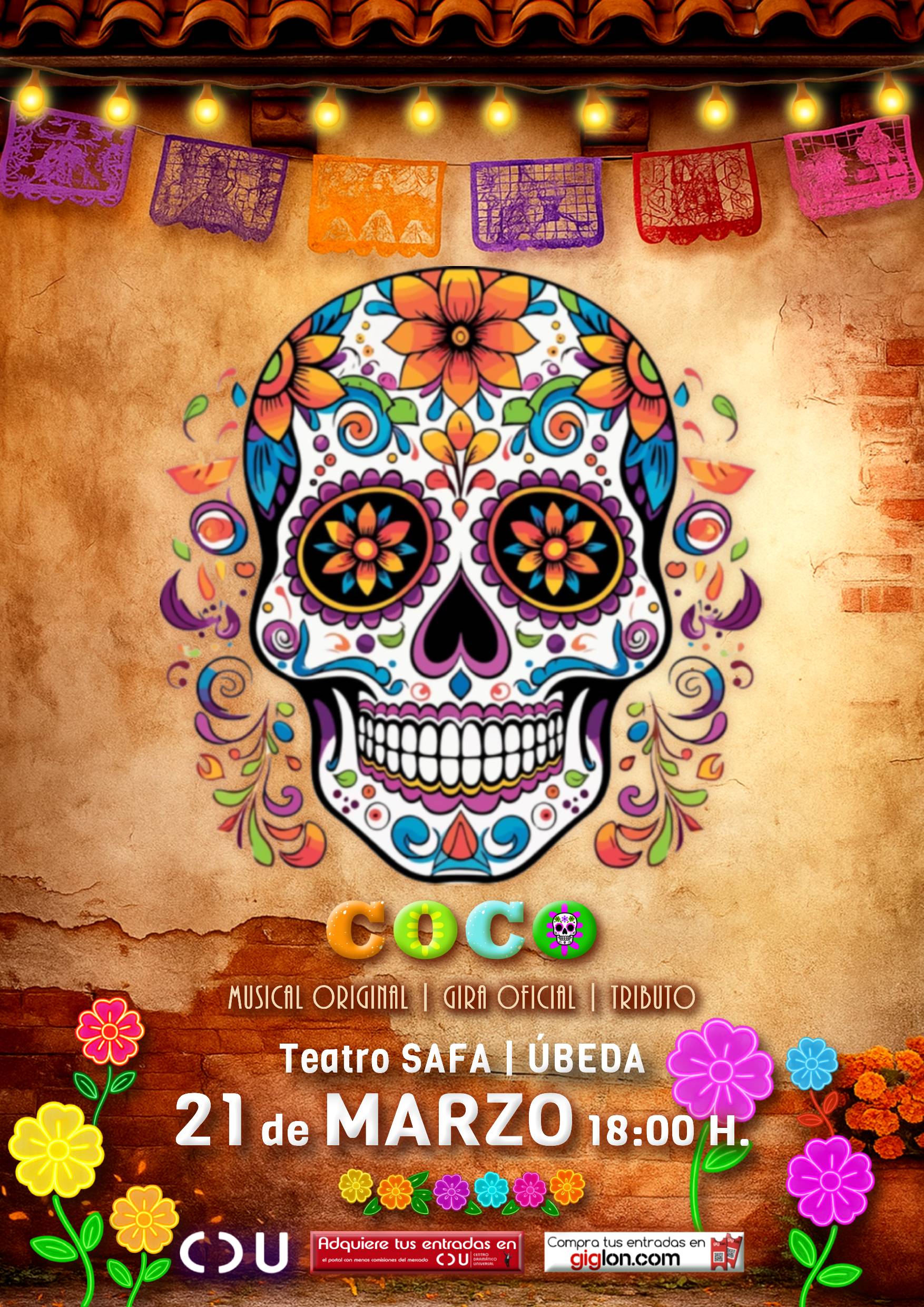 Coco Musical en Gira Nacional UBEDA