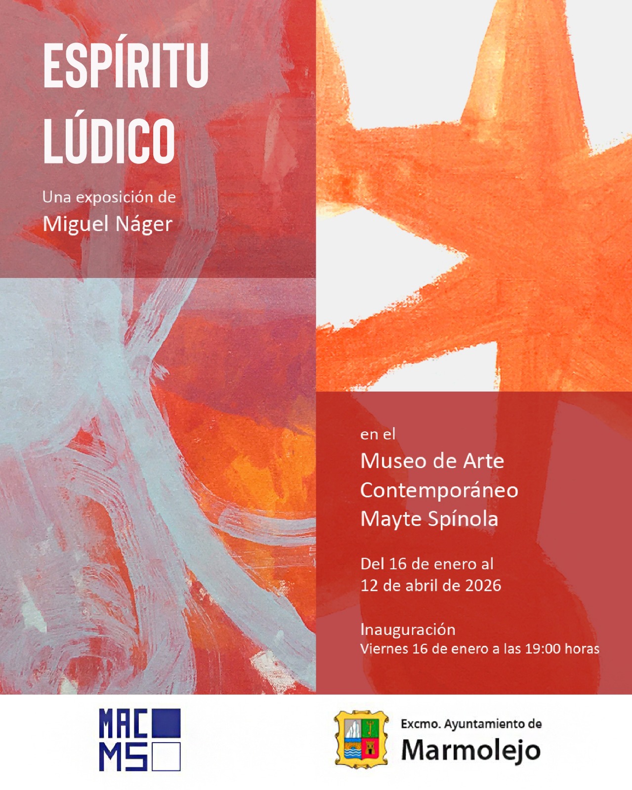 Exposicion Espiritu ludico de Miguel Nager