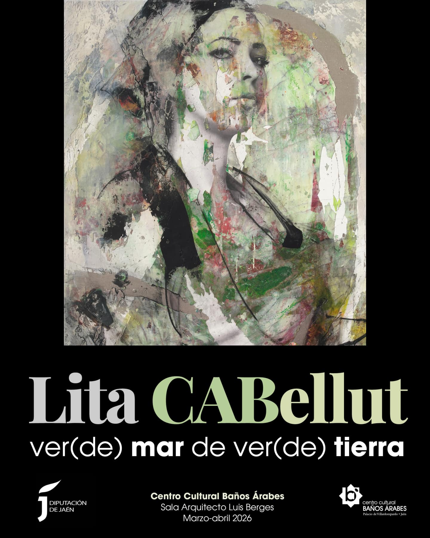 Exposicion Verde mar de verde tierra de Lita Cabellut 1