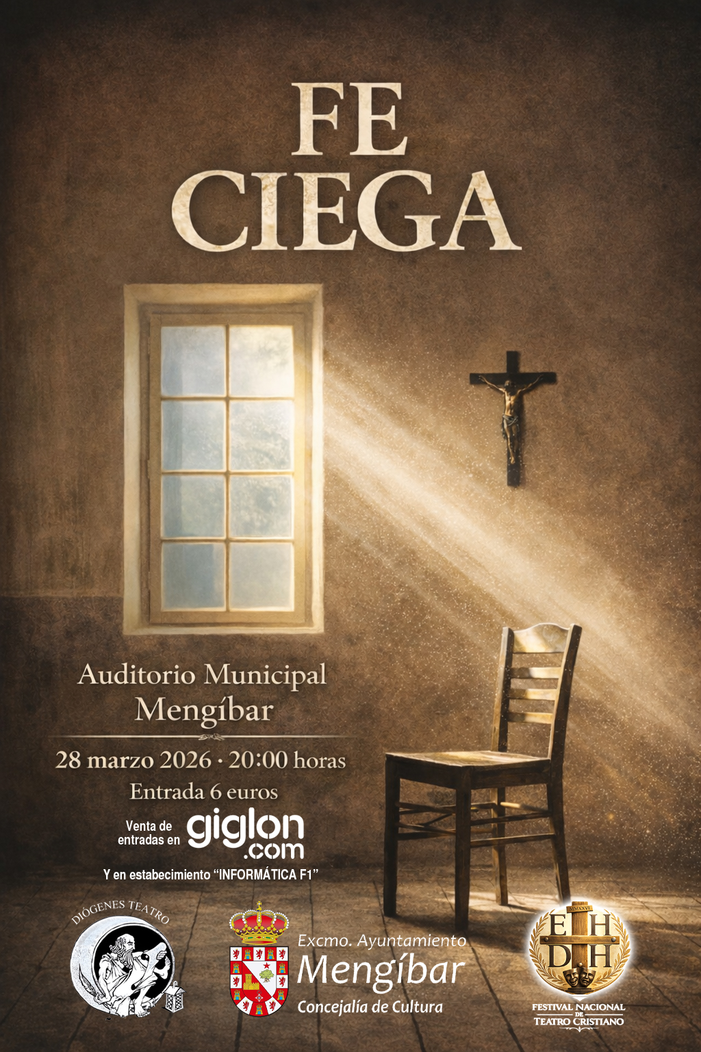 FE CIEGA Mengibar Festival Nacional Teatro Cristiano 2026