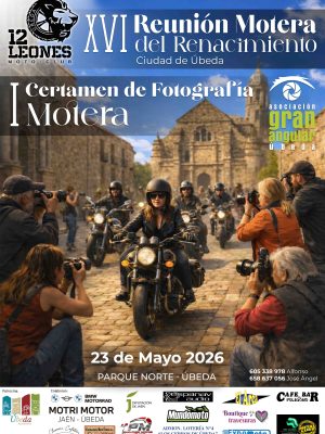 Cartel XVI Reunion Motera del Renacimiento