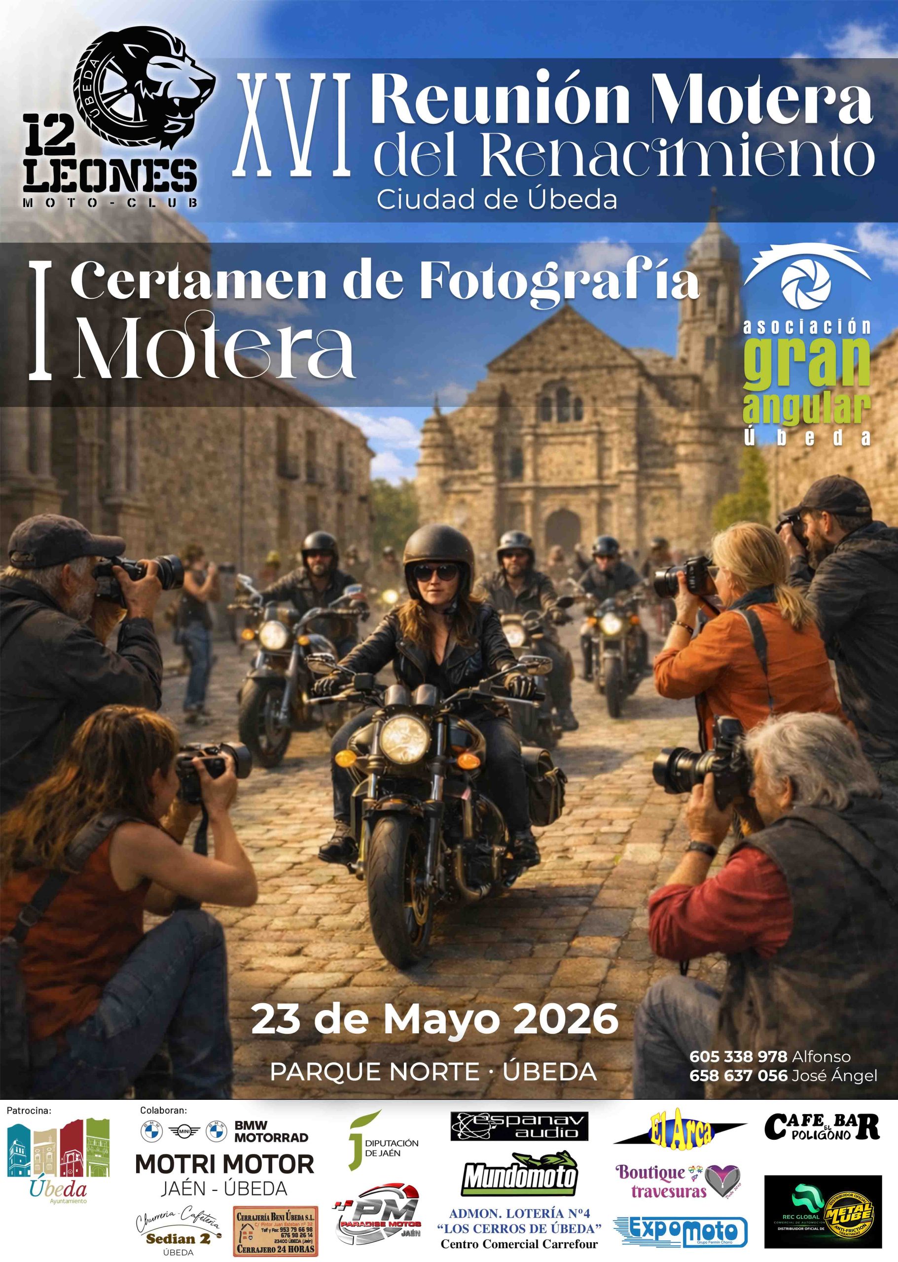 Cartel XVI Reunion Motera del Renacimiento