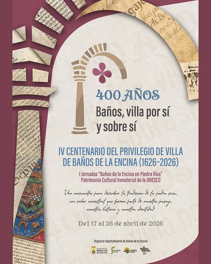 IV Centenario del Privilegio de Villa de Banos de la Encina 1626 2026