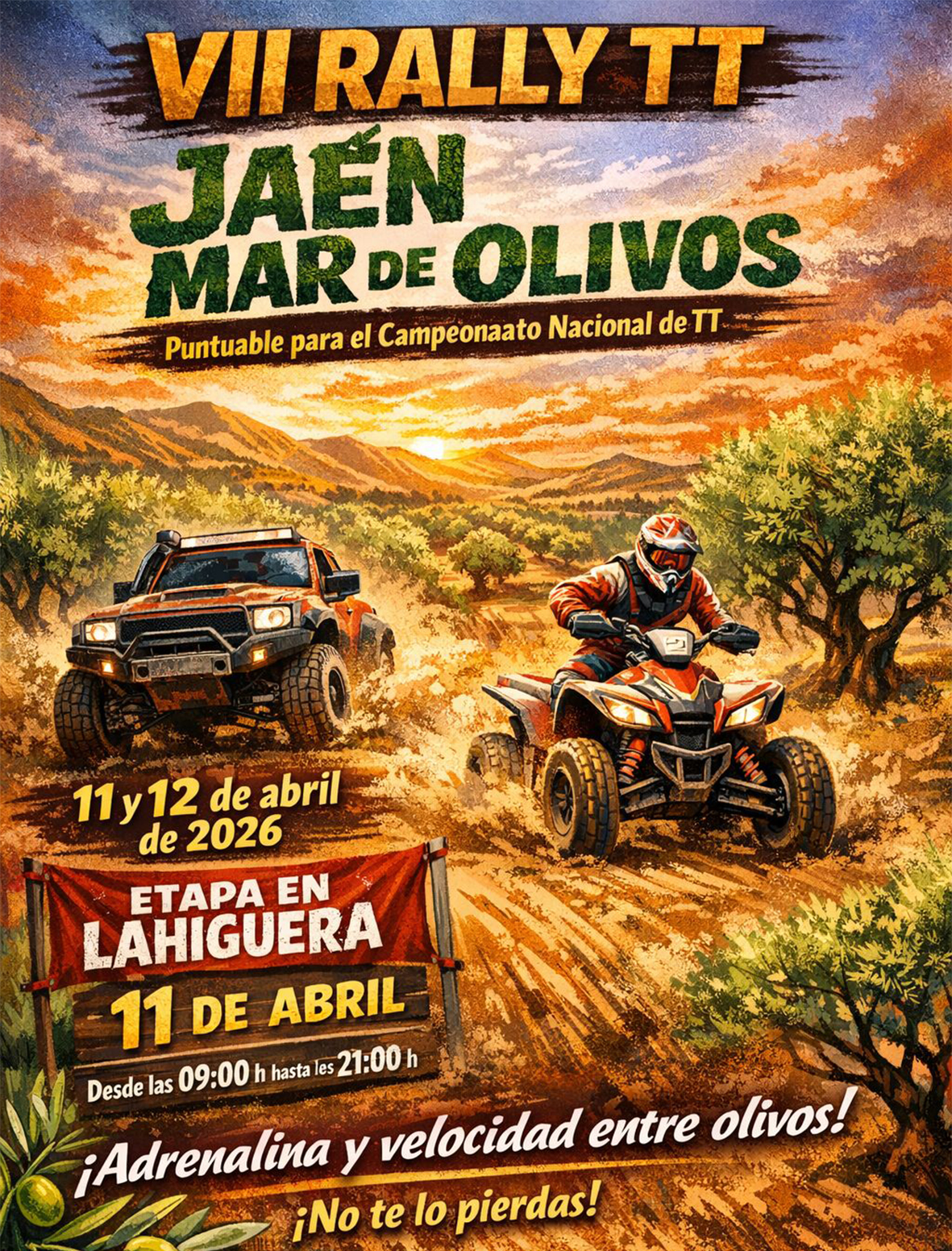 VII Rally Todo Terreno Jaen Mar de Olivos