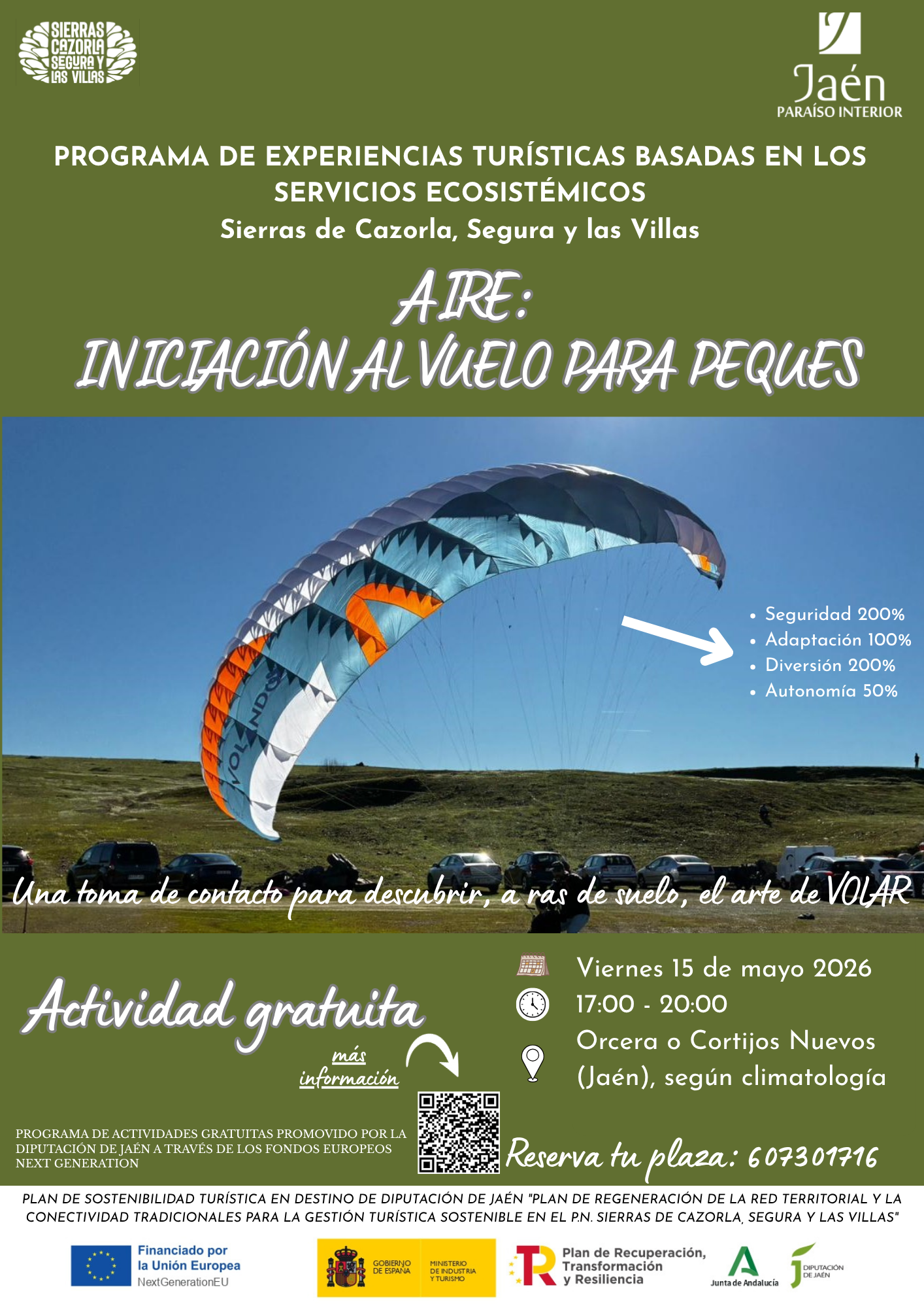 Aire Iniciacion al vuelo para peques